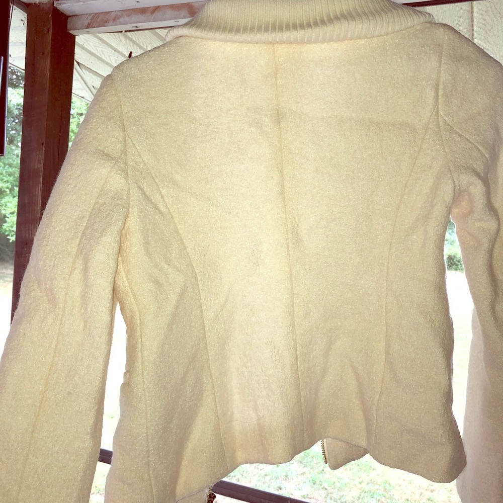 Ann Taylor off white 2 petite jacket